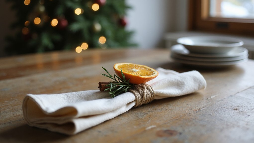 festive christmas napkin ideas