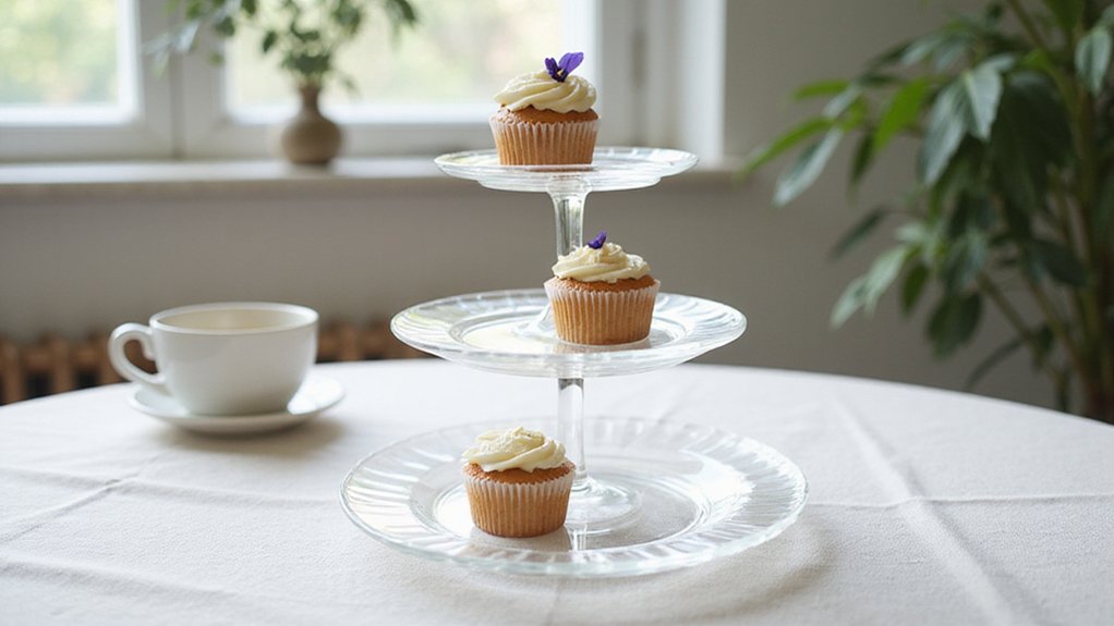 homemade tiered cupcake holder