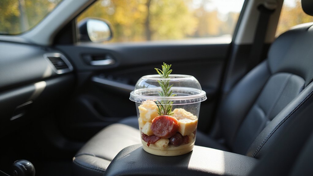 securely carry serving cups