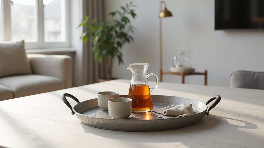 top hammered tray options